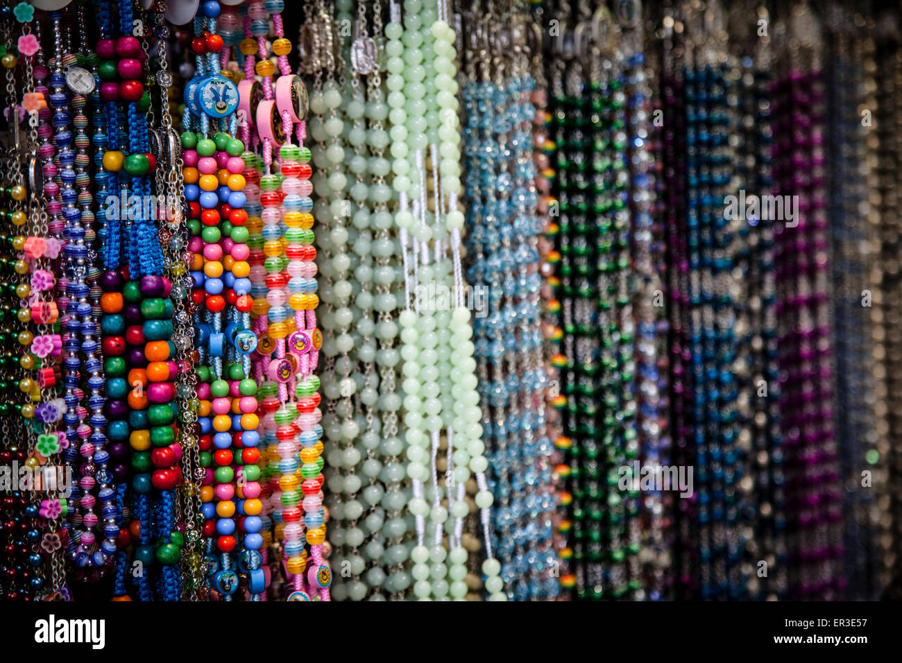rosaries in the mosque Stock Photo