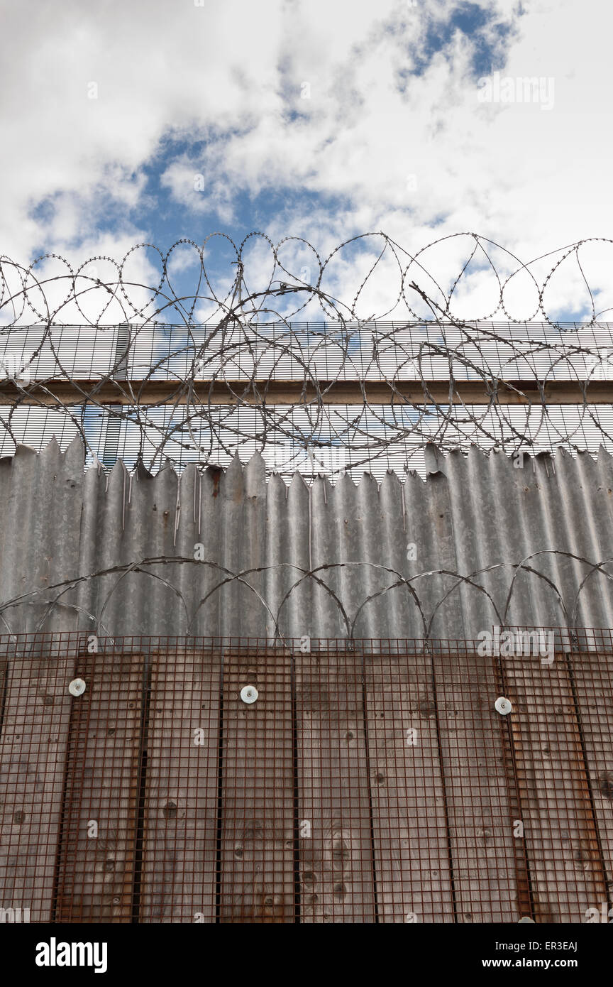Razor wire injury hires stock photography and images Alamy
