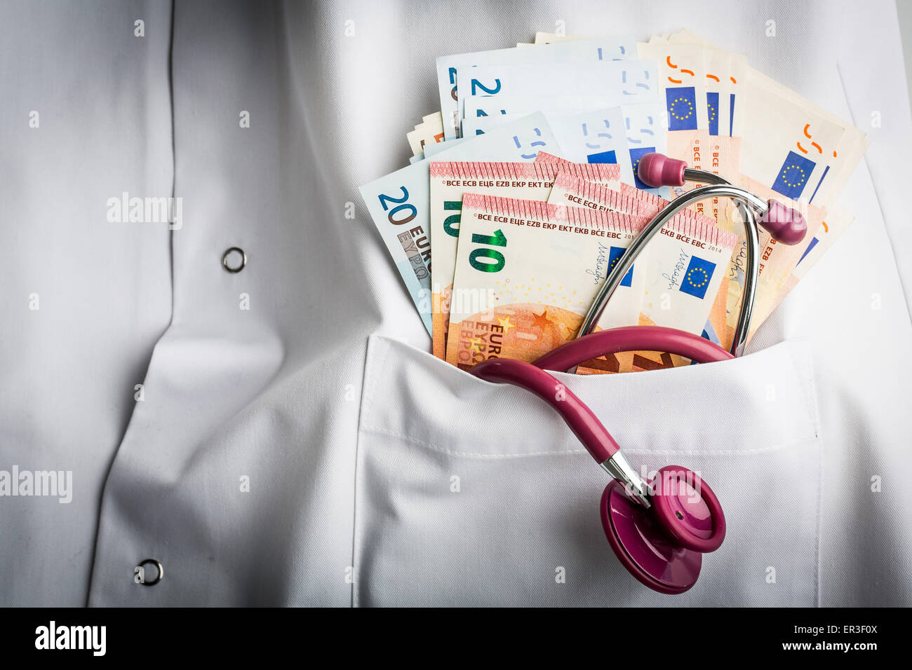 Medical money. Stock Photo