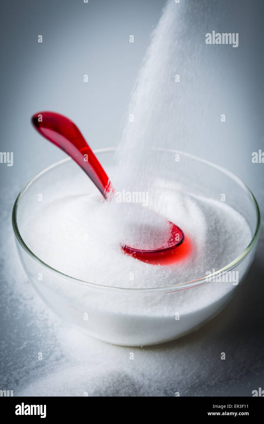 Sugar. Stock Photo