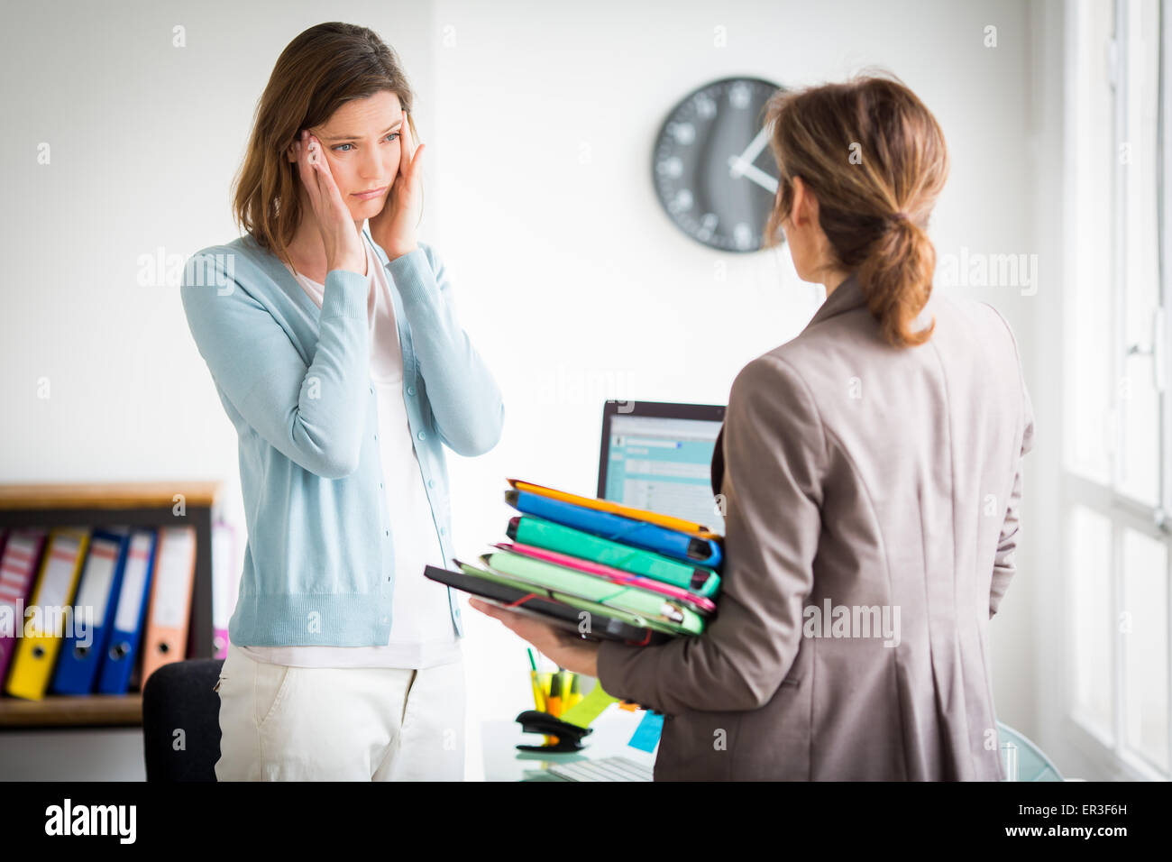 Business people at work. Stock Photo