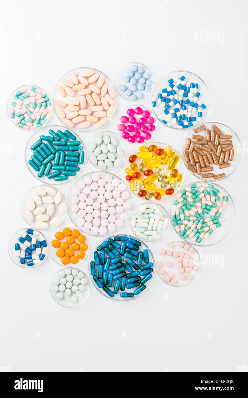 Pharmaceutical research, conceptual image. Stock Photo