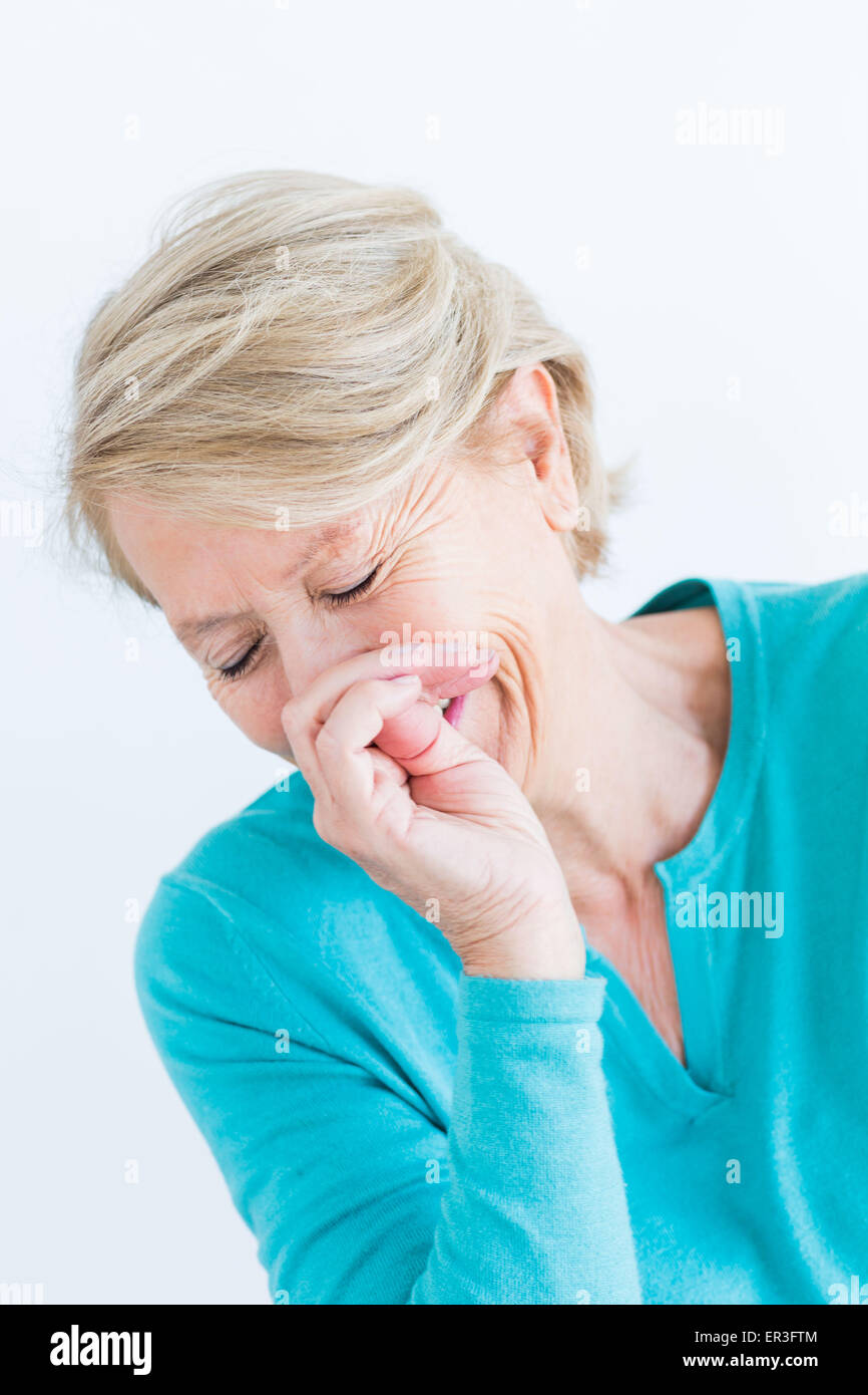 Laughing woman. Stock Photo