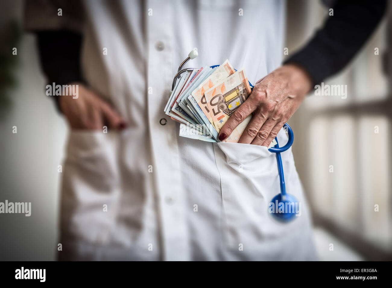 Medical and money. Stock Photo