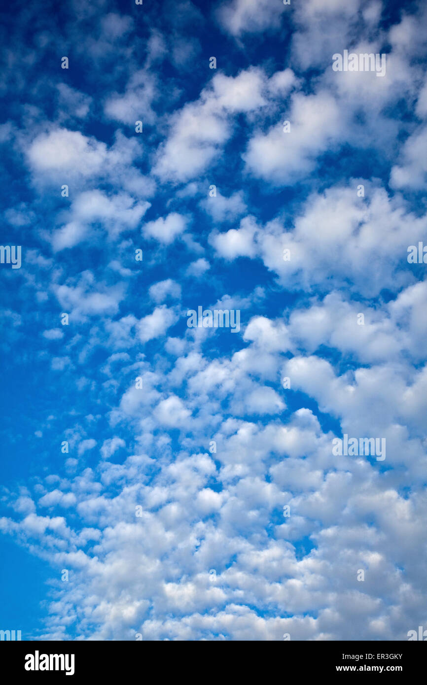 Fluffy Clouds Stock Photo