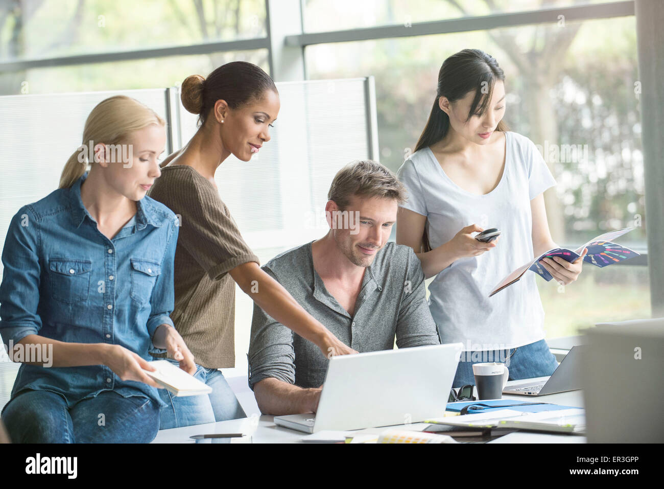 Diversity in the workplace Stock Photo - Alamy