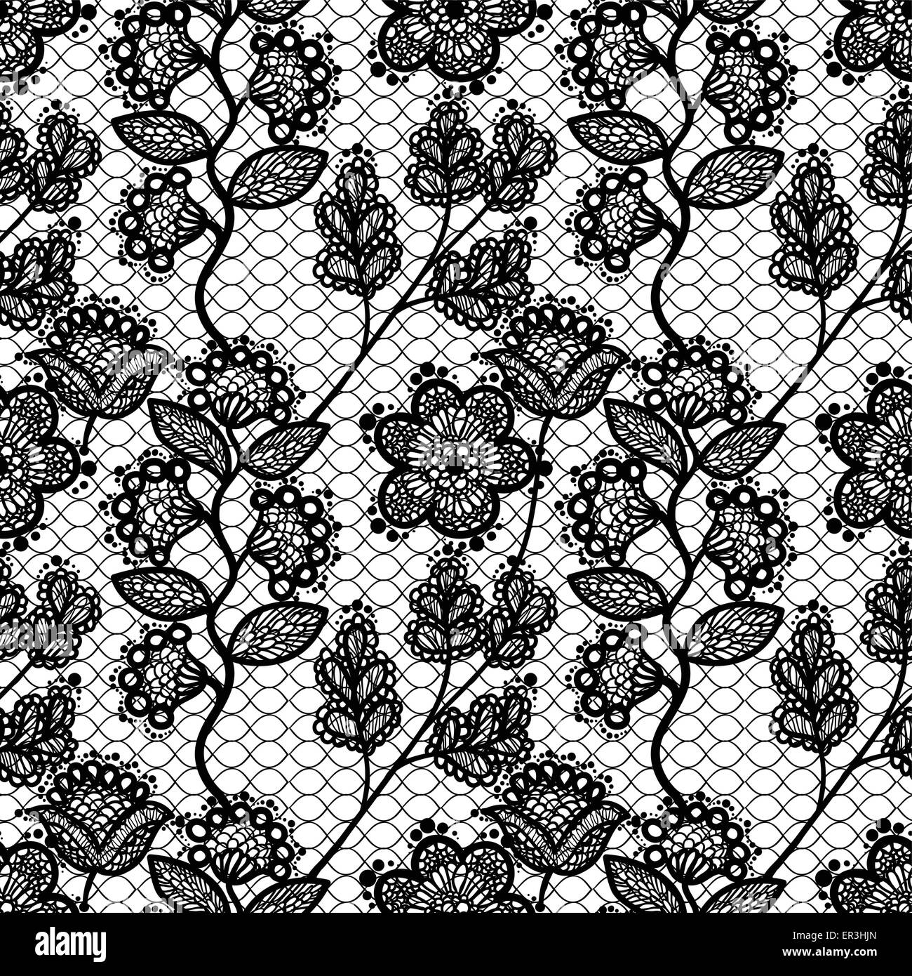 seamless lace pattern Stock Vector Image & Art - Alamy
