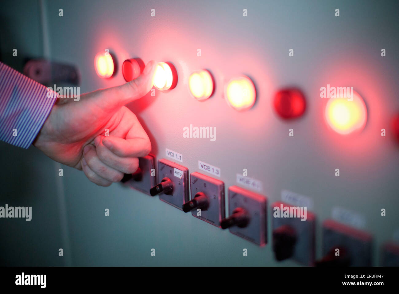 Illuminated buttons hi-res stock photography and images - Alamy
