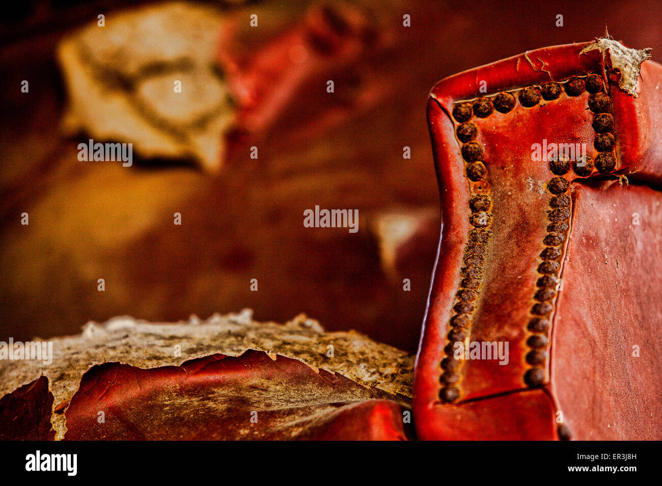 Old decayed chair Stock Photo - Alamy