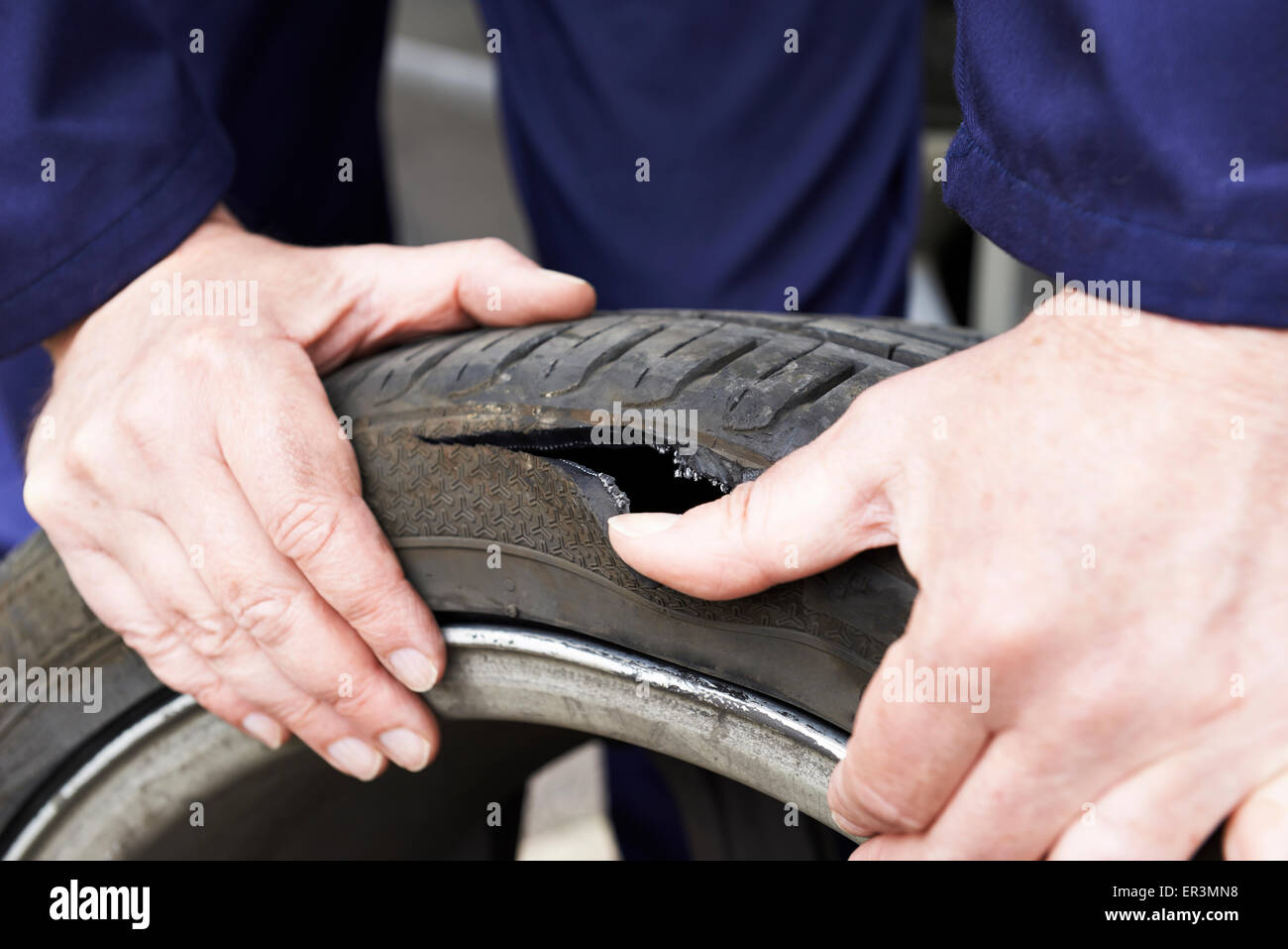 Tyre Puncture High Resolution Stock Photography and Images Alamy