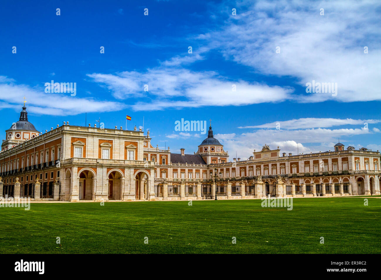 Royal Palace of Aranjuez, Madrid, Spain Stock Photo