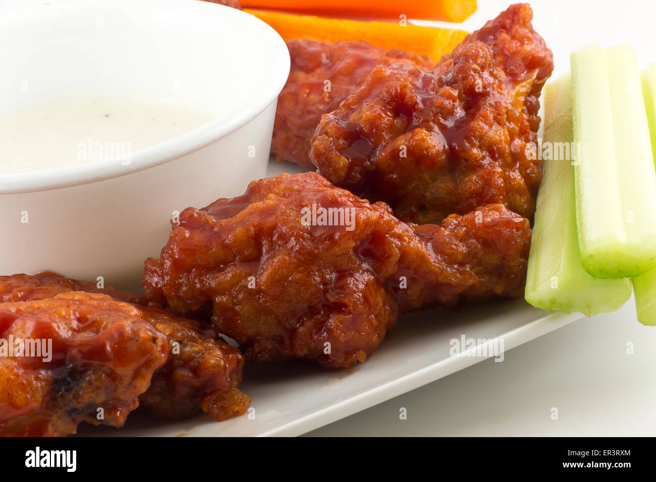 Buffalo wings celery sticks hires stock photography and images Alamy