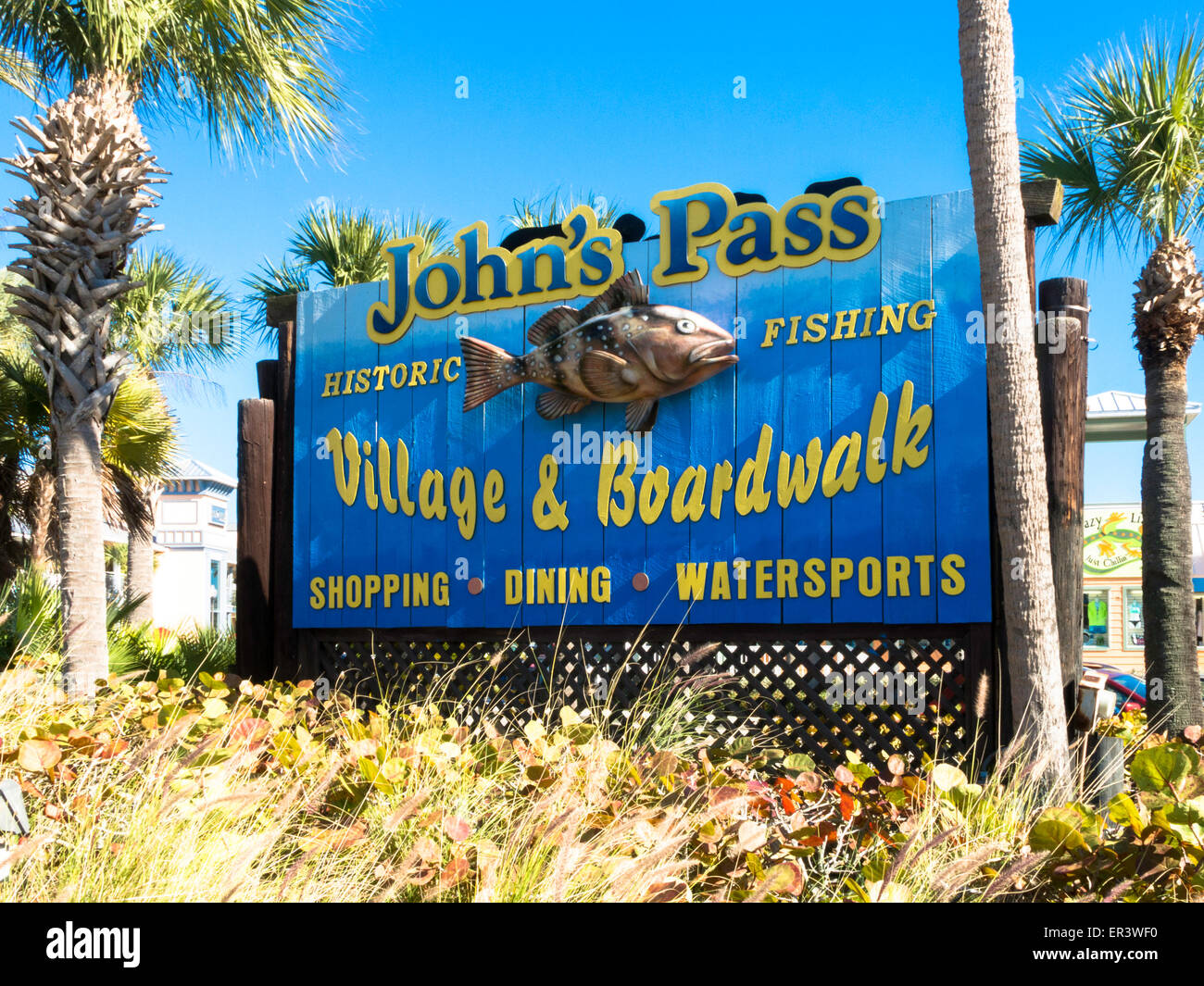 John's Pass Village, Madeira Beach, Florida Stock Photo Alamy