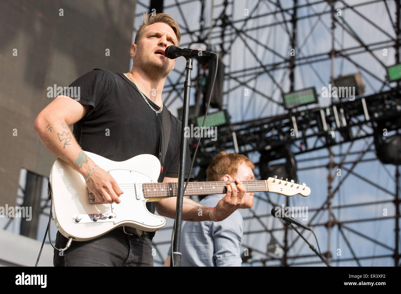 Irvine, California, USA. 16th May, 2015. Musician NATHAN WILLETT of