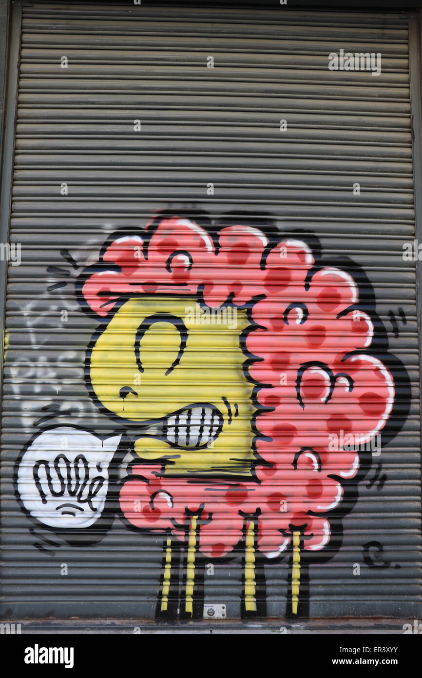 Street Art In Lisbon Stock Photo Alamy
