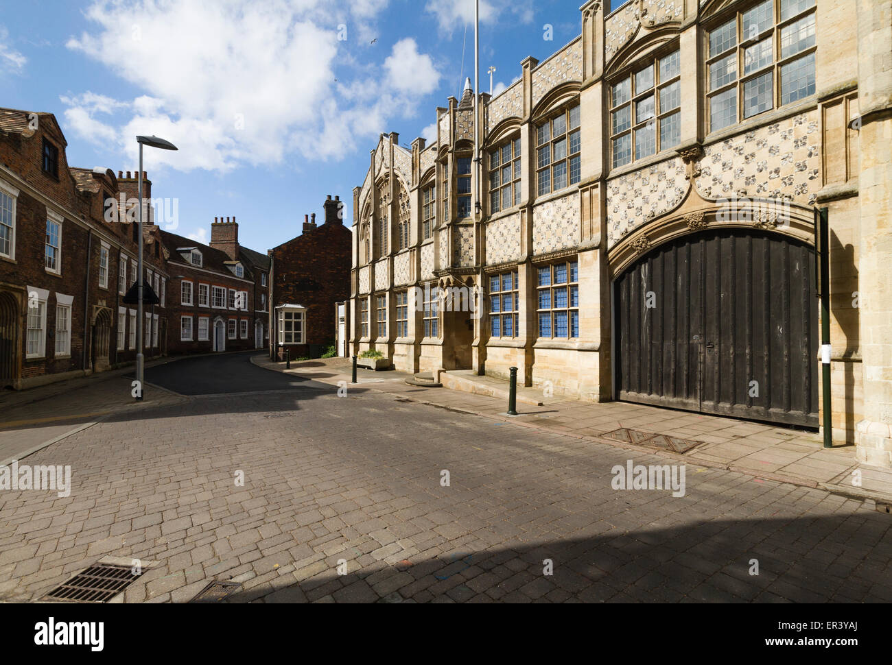 The historic town of King's Lynn in Norfolk is a port where the Great ...