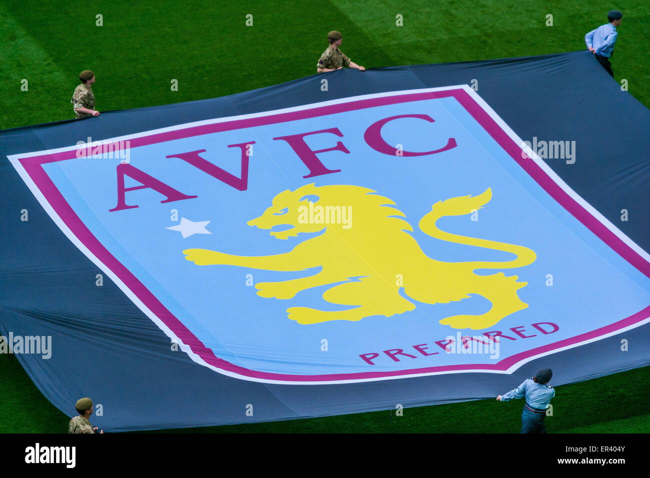 Aston Villa banner Stock Photo
