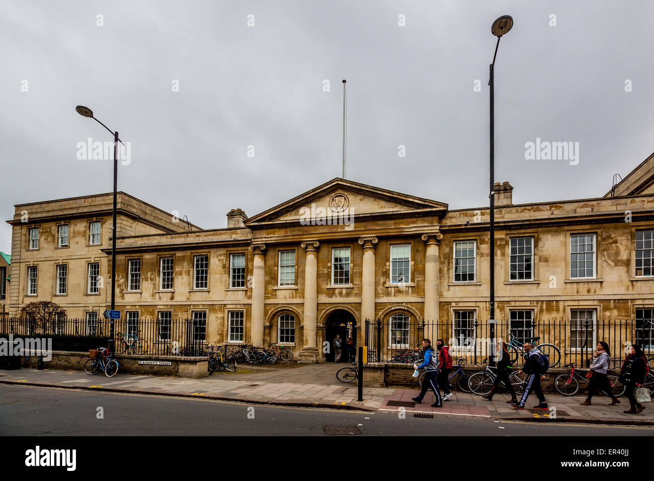 Emmanuel College, at Cambridge Stock Photo