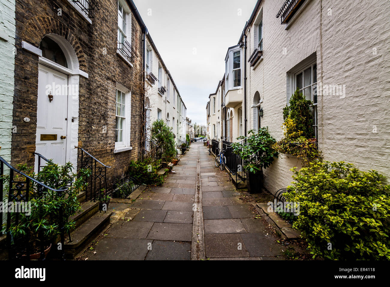 Portugal Street in Cambridge Stock Photo