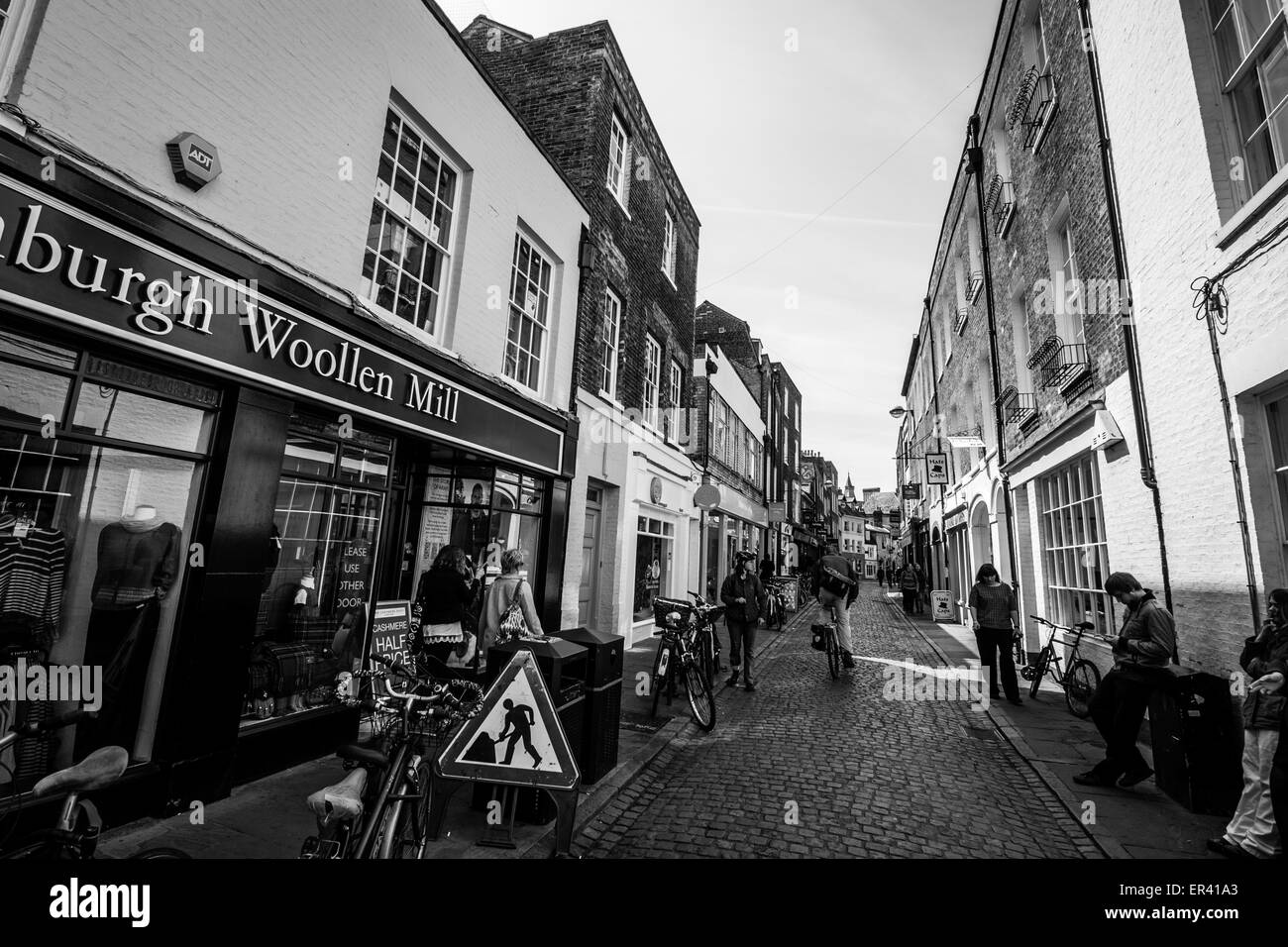 Green Street, at Cambridge Stock Photo