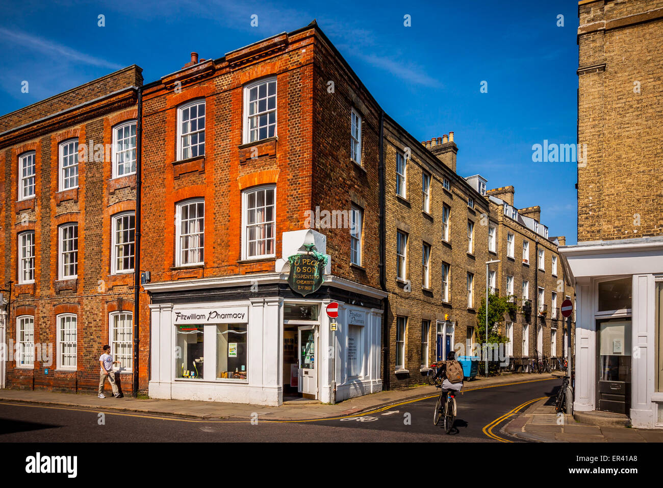 Trumpington with Fitzwilliam St., at Cambridge Stock Photo Alamy