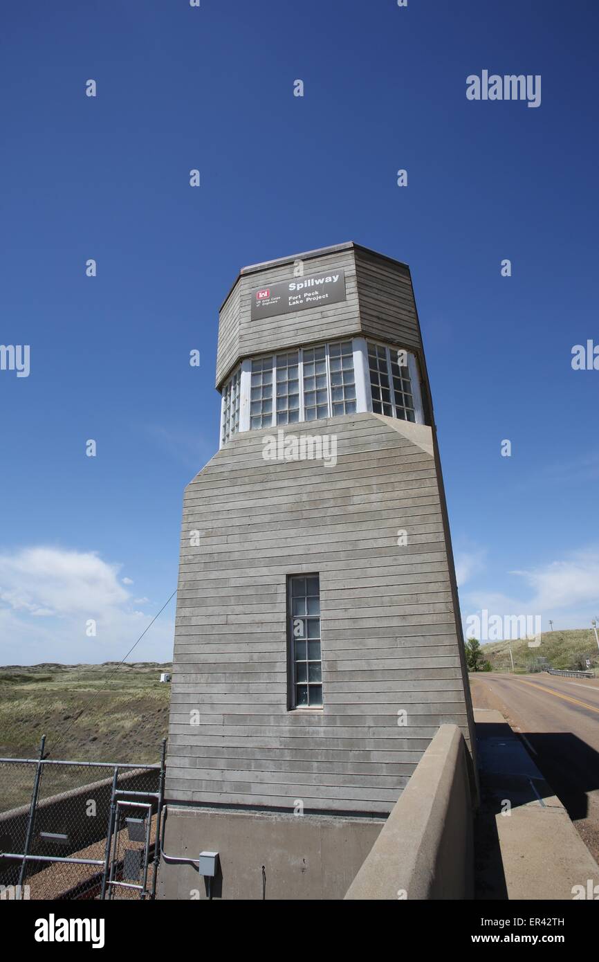 Fort Peck Dam in Montana Stock Photo Alamy