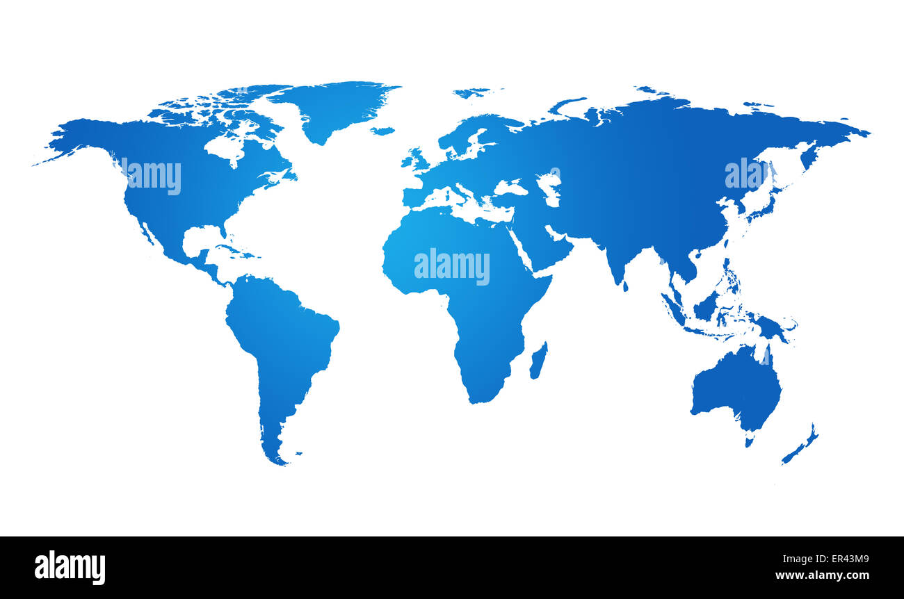 Map planet global social Cut Out Stock Images & Pictures - Alamy