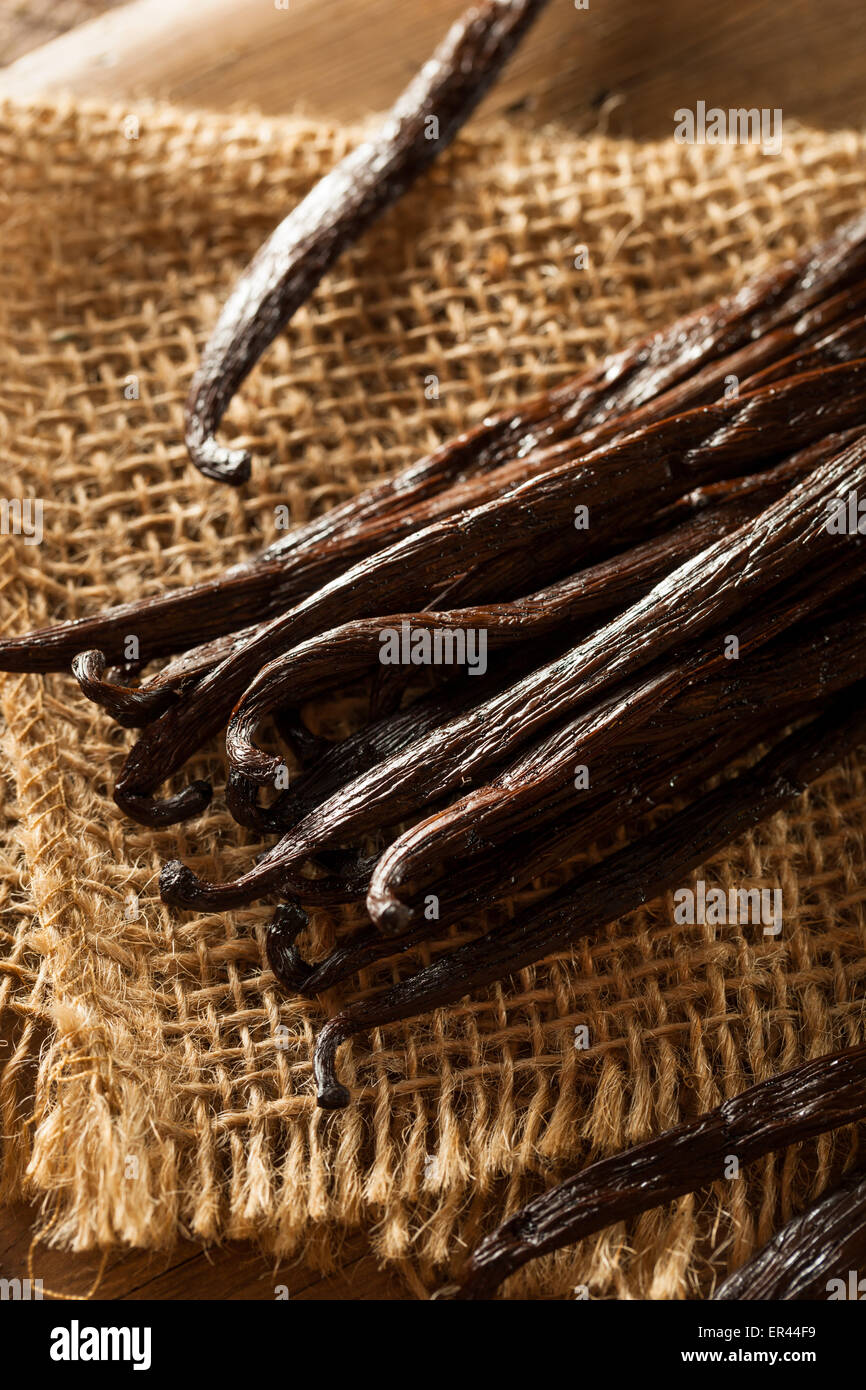 Bundle of vanilla beans hires stock photography and images Alamy