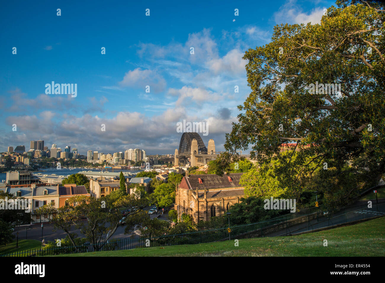 Old Sydney Skyline Stock Photo