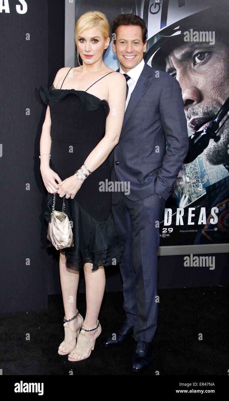 Alice Evans and Ioan Gruffudd Stock Photo Alamy