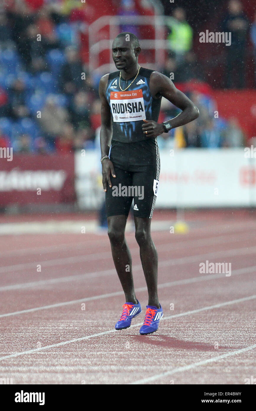 David Rudisha (KEN) winner of the Mens' 800m at the 2014 Adidas ...
