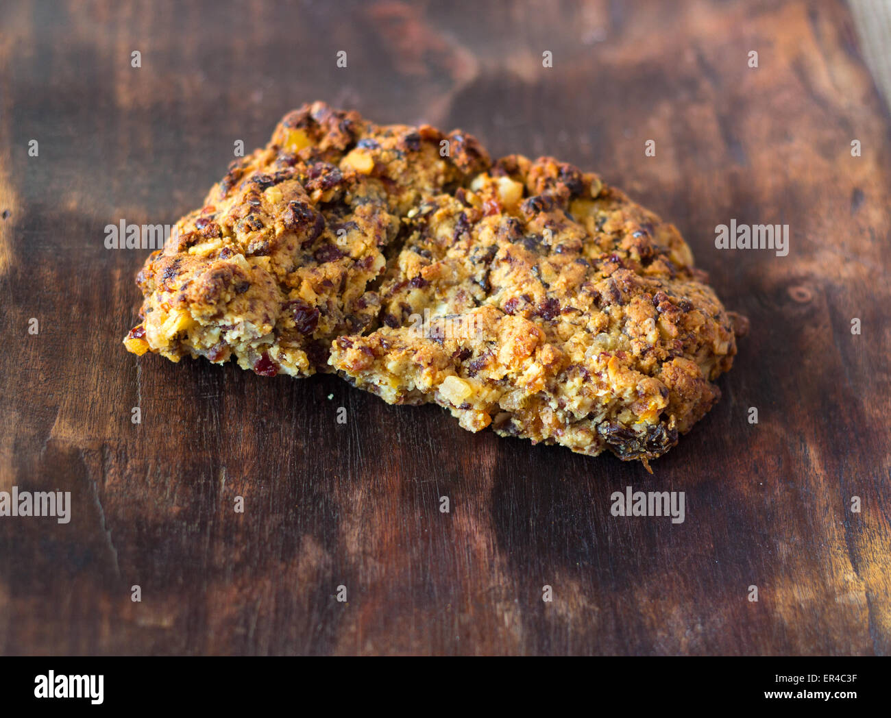 Oat and fruit bars Stock Photo