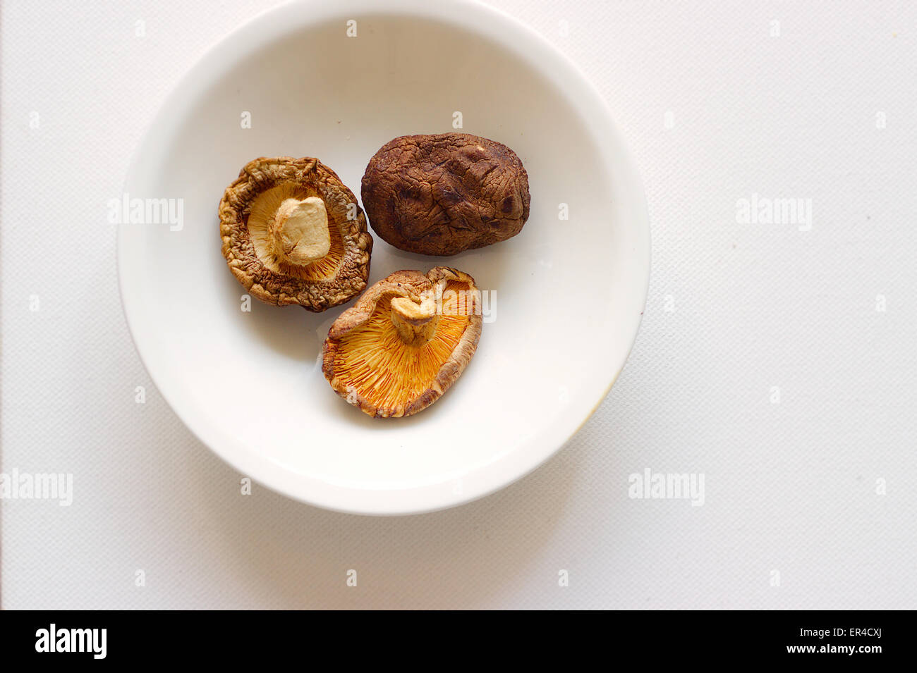 Dried shitake mushrooms Stock Photo Alamy