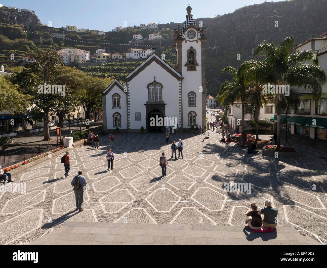 Ribeira Brava, Madeira, Portugal Stock Photo