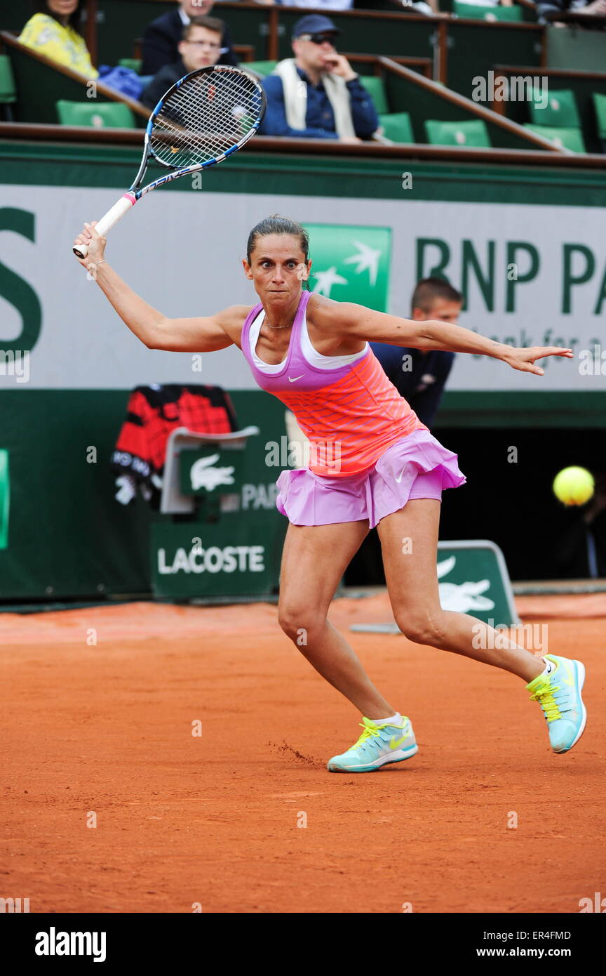 Roberta VINCI - 25.05.2015 - Jour 2 - Roland Garros 2015.Photo ...