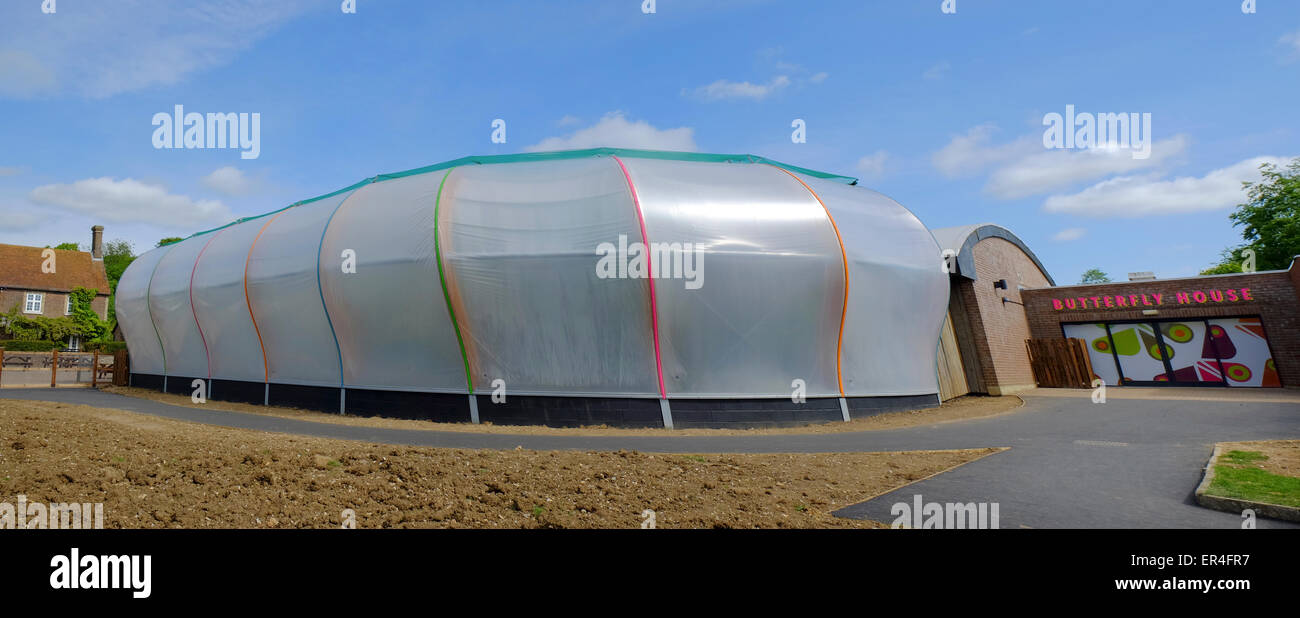 Butterfly House at Whipsnade Zoo (EDITORIAL USE ONLY Stock Photo Alamy