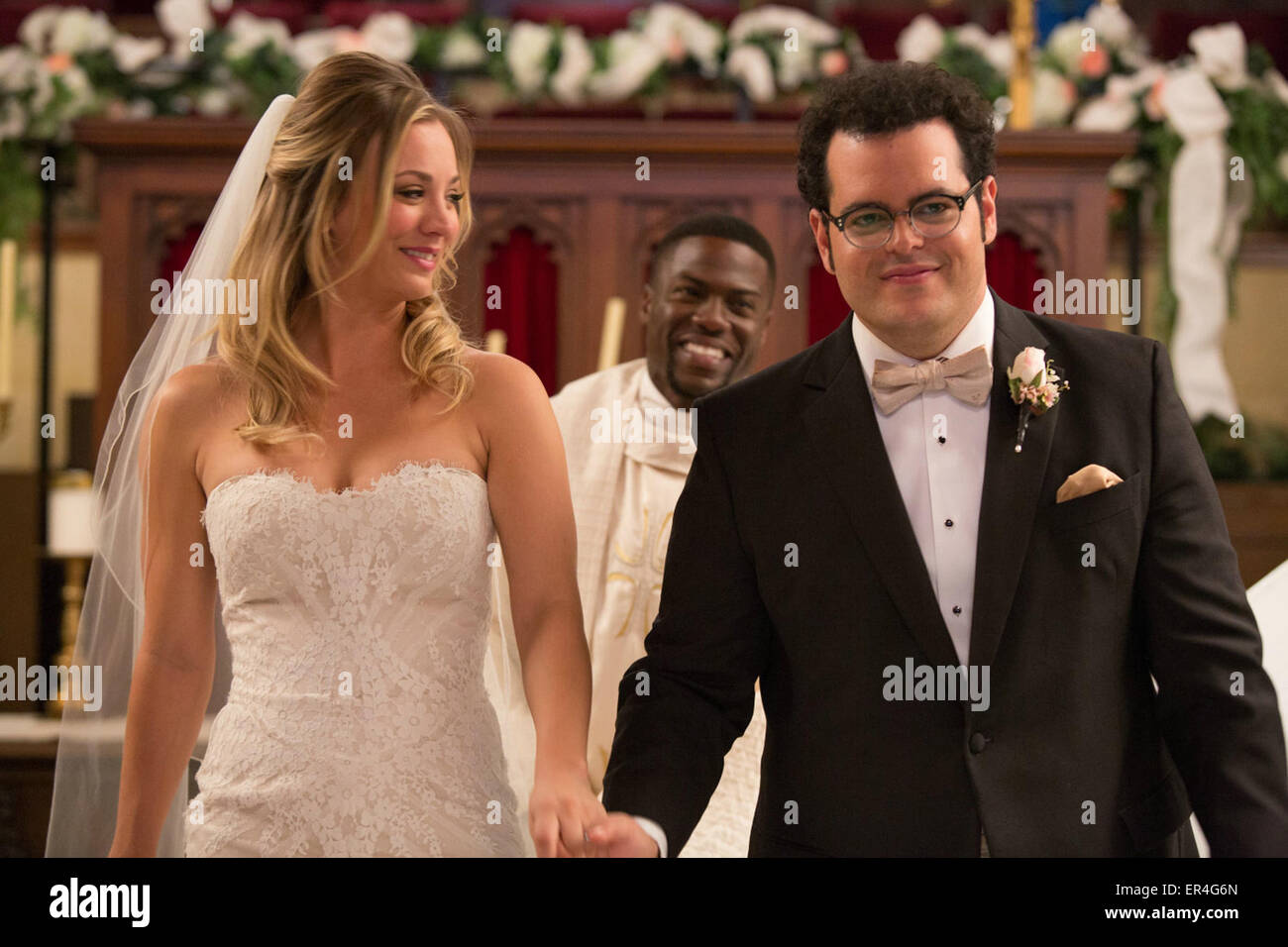 The Wedding Ringer is a 2015 comedy film co-written and directed by Jeremy Garelick. It stars Kevin Hart, Josh Gad, and Kaley Cuoco-Sweeting.  This photograph is for editorial use only and is the copyright of the film company and/or the photographer assigned by the film or production company and can only be reproduced by publications in conjunction with the promotion of the above Film. A Mandatory Credit to the film company is required. The Photographer should also be credited when known. Stock Photo