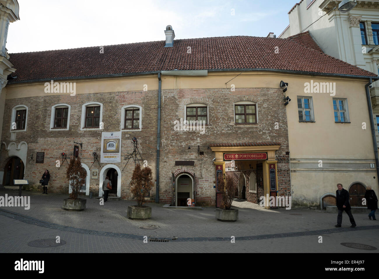 The Portobello pubVilnius, Lithuania, Europe Stock Photo Alamy