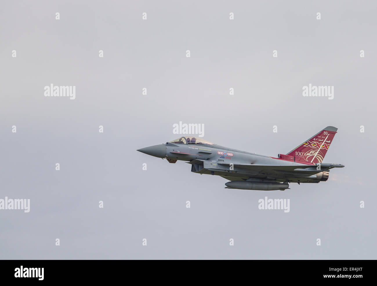 Eurofighter Typhoon FGR4, 29(R) Squadron, RAF Coningsby. Stock Photo