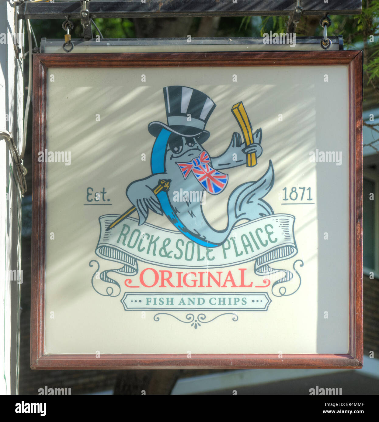 Fish and Chip shop Covent Garden Rock & Sole Plaice Stock Photo Alamy