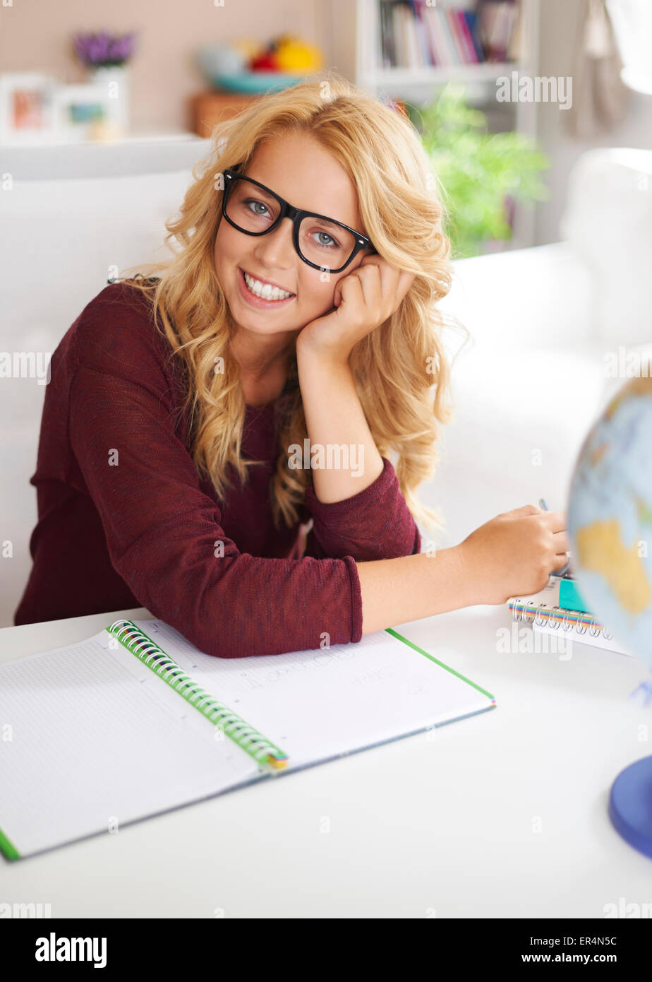 Pretty blonde girl hi-res stock photography and images - Alamy
