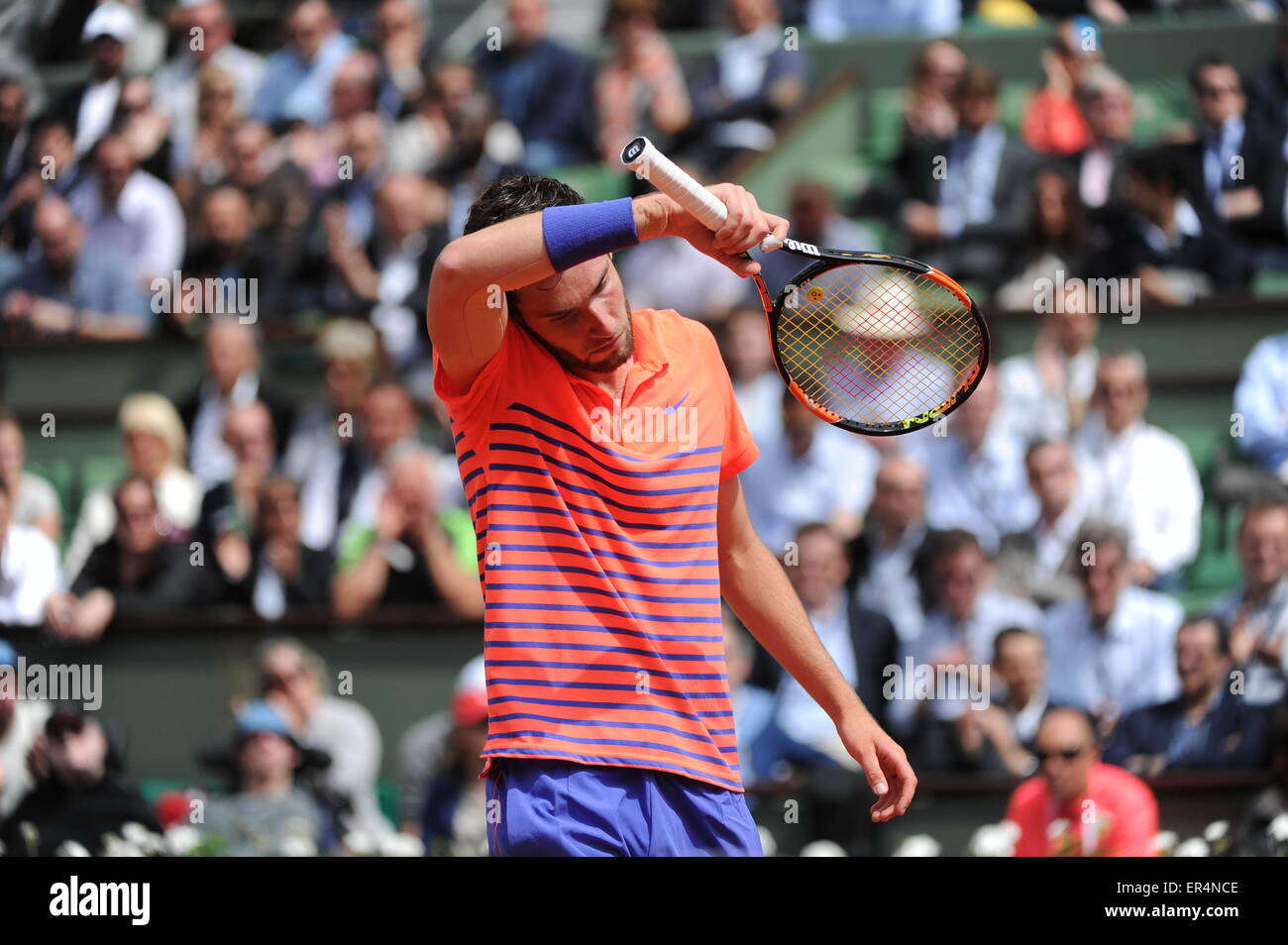 Quentin HALYS - 26.05.2015 - Jour 3 - Roland Garros 2015.Photo : Nolwenn Le Gouic/Icon Sport Stock Photo