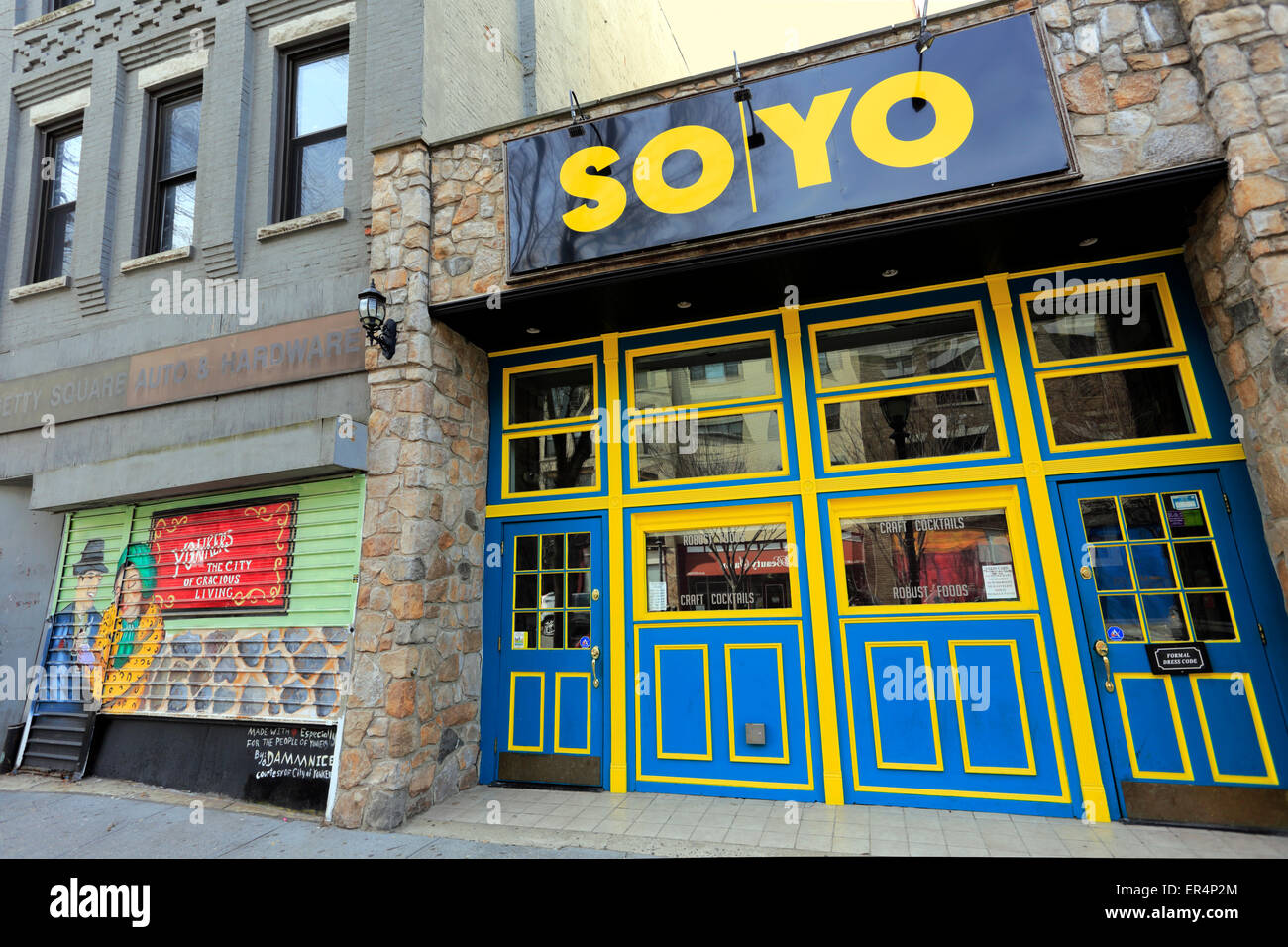 Bar Yonkers New York Stock Photo Alamy