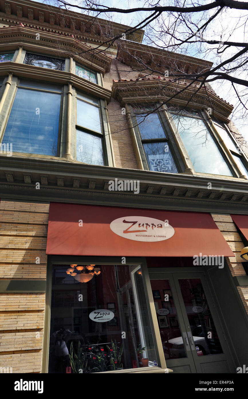 Zuppa restaurant and lounge Yonkers New York Stock Photo