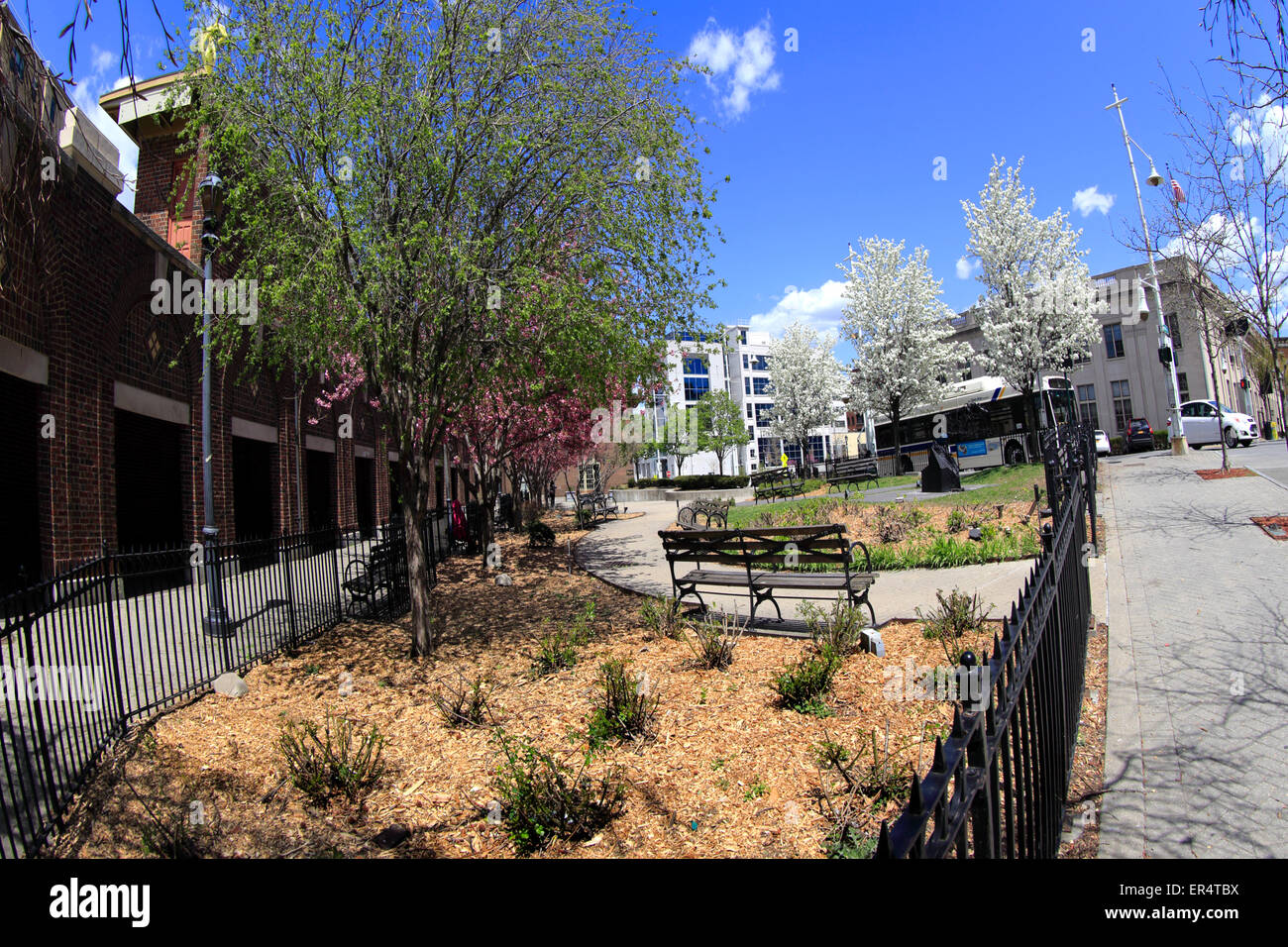 Downtown waterfront district Yonkers New York Stock Photo Alamy