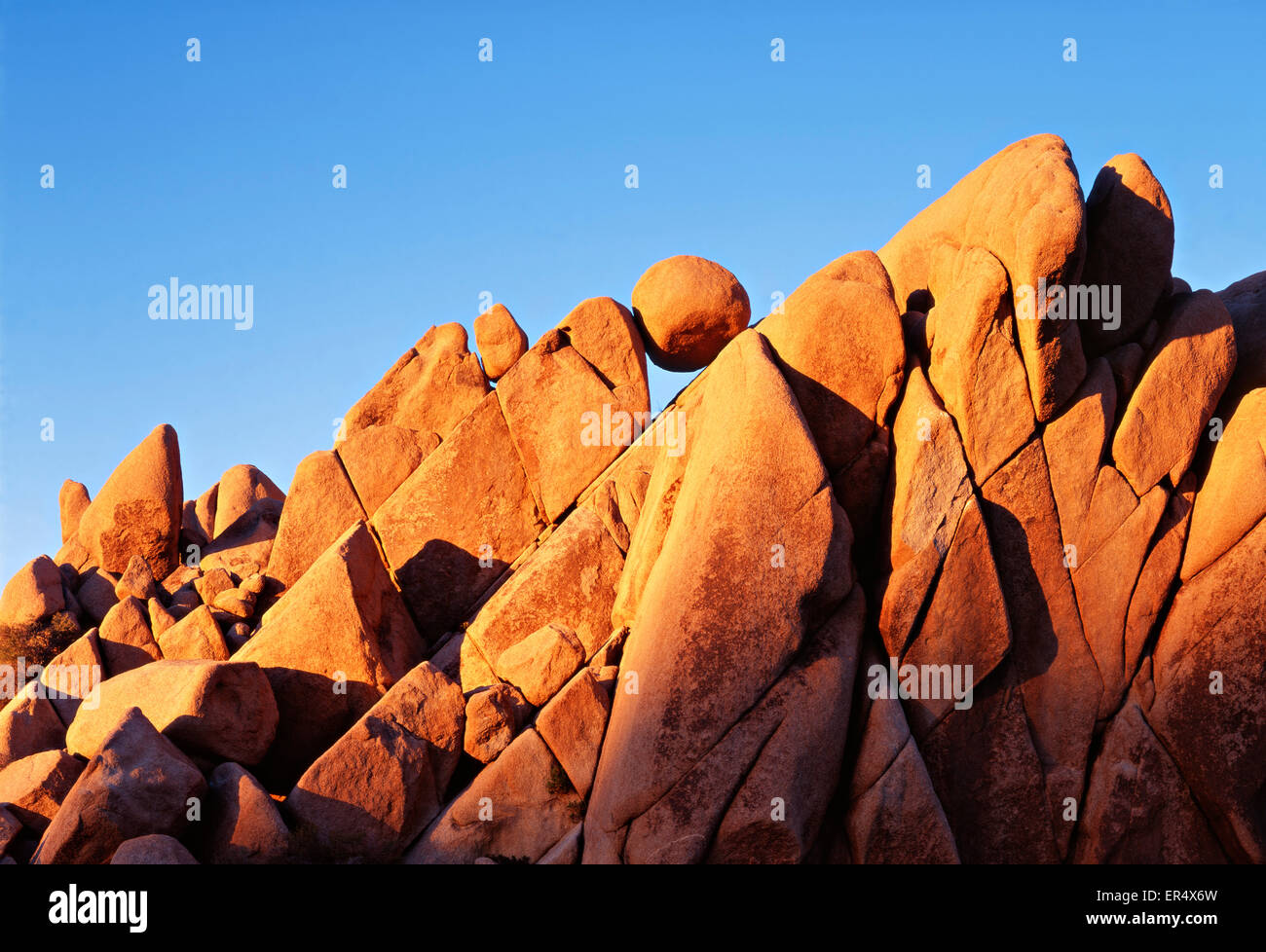 Rocks in Joshua Tree National Park, California. I took this image with ...