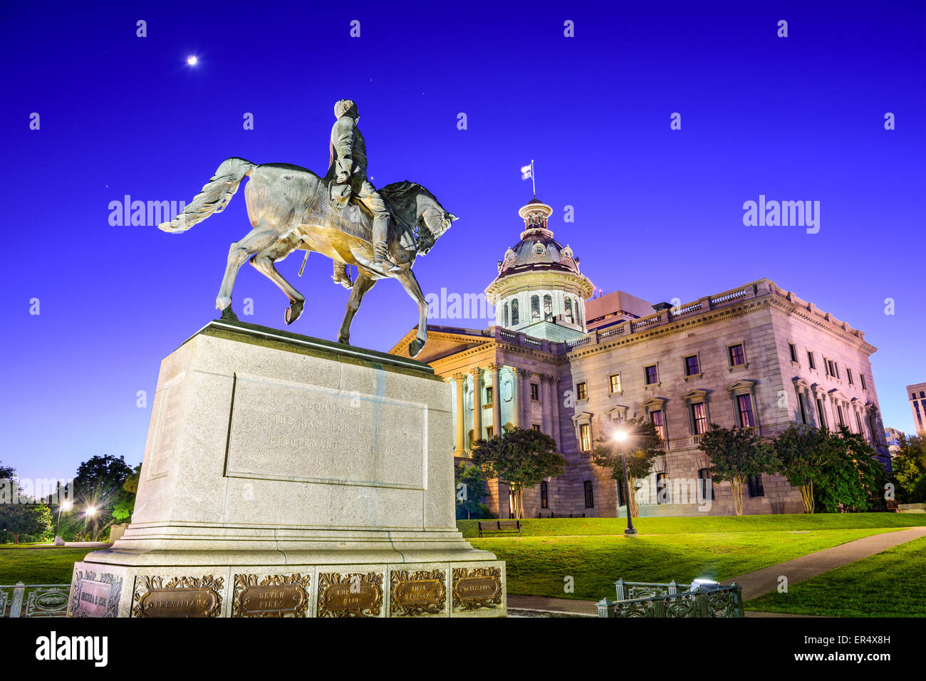 Columbia, South Carolina, USA at the State House. Stock Photo