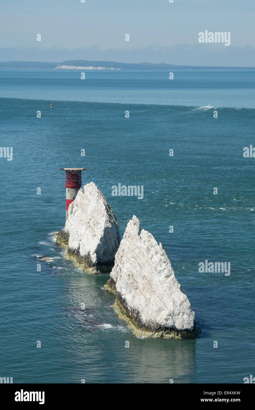 The Needles, Isle of Wight, Hampshire, England Stock Photo Alamy