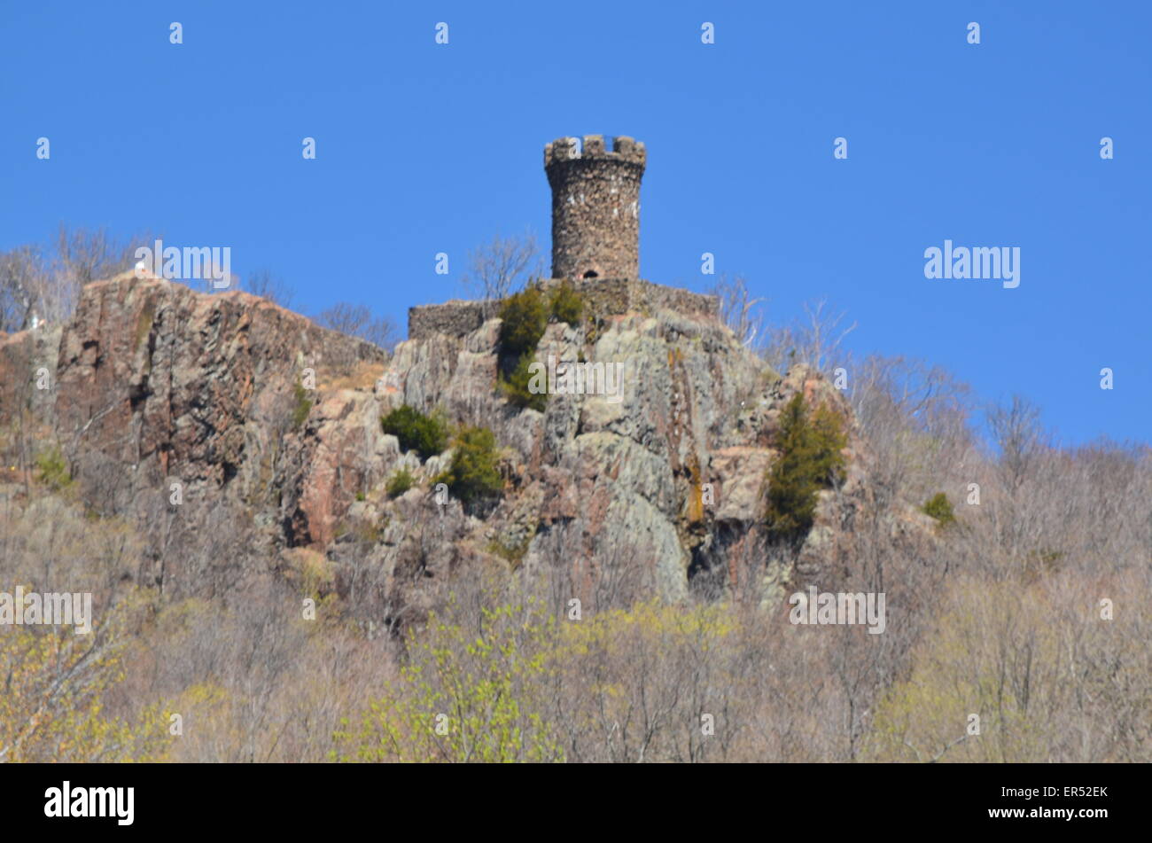 Stone tower Stock Photo