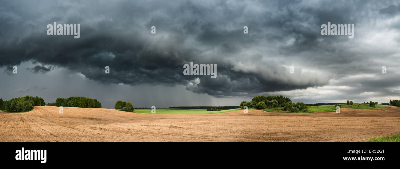 Storm clouds Stock Photo